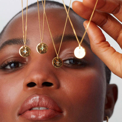 January Birthstone Necklace